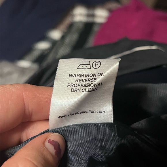 Pure collection tailored ankle length wool trouser - Picture 10 of 12